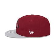 Arkansas New Era 9Fifty Snapback Two Tone Flat Brim Hat